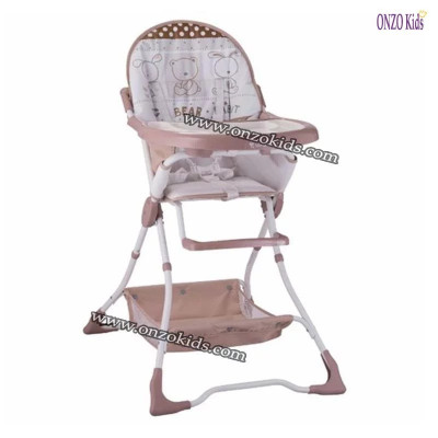 Chaise haute bébé sans roues