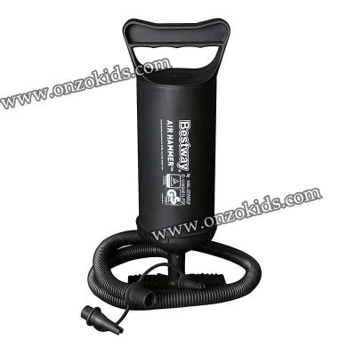 Pompe Manuelle, 3 adaptateurs pour Valve, en Plastique - Noir