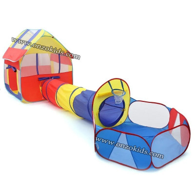 jouets-tente-tunnel-air-de-jeu-avec-un-panier-basket-pour-bebe-et-enfant-dar-el-beida-alger-algerie
