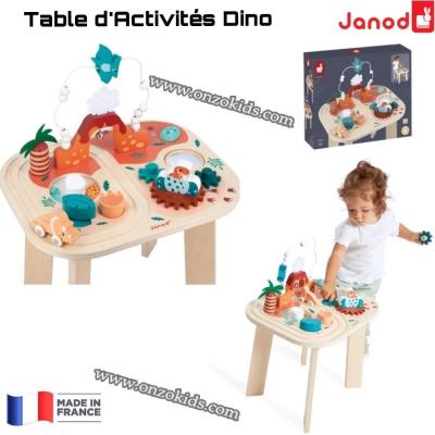 jeux éducatif Table dActivités Dino  Janod