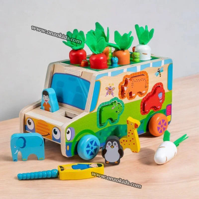 jouets-forroby-5-en-1-voiture-bois-bebe-dar-el-beida-alger-algerie