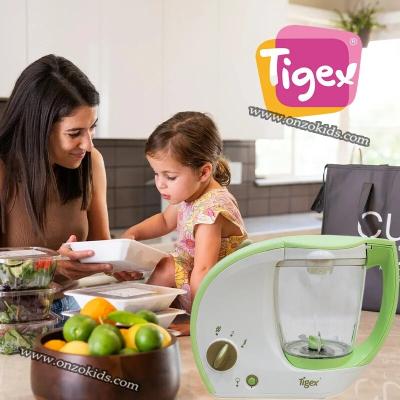 Robot mixeur cuiseur vapeur une seule lame Mini chef | Tigex