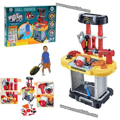 Build Beam 3 in 1 Small Engineer Toy for Kids
