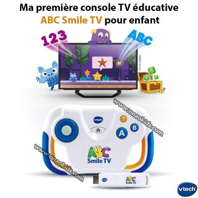 Ma première console TV éducative ABC Smile TV pour enfant | VTech