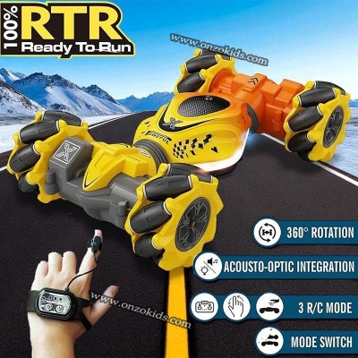 Voiture de cascade 4WD télécommandée 2,4 G