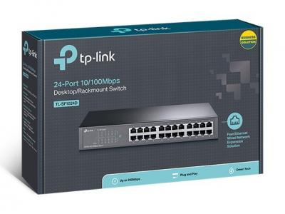 SWITCH TP-LINK TL-SF1024D 24-Port 10/100Mbps Desktop/Rackmount Switch