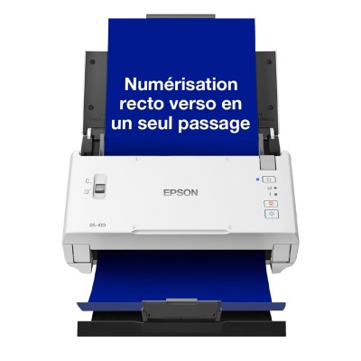 Scanner à défilement EPSON DS-410 Workforce A4 Recto-verso - 600 dpi x 600 dpi - USB 2.0