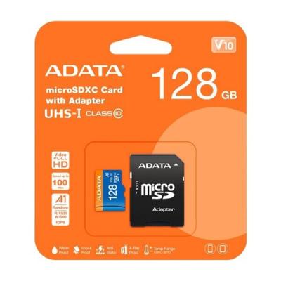 Carte mémoire ADATA MICRO SDXC 128GO UHS-I CLASS 10 100MBS