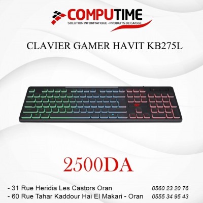CLAVIER GAMER HAVIT KB275L