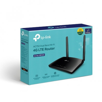 Modem / Routeur TP-LINK Archer MR200 4G LTE WiFi AC750 Mbps bi-bande 