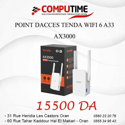 POINT DACCES TENDA A33 AX3000 WIFI6