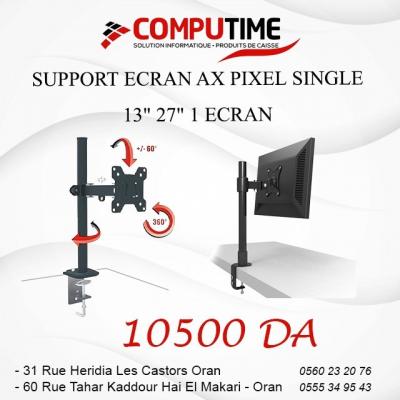 SUPPORT ECRAN AX PIXEL SINGLE 13" 27" 1 ECRAN