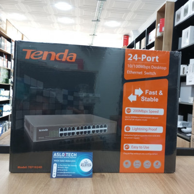 Switch 24 Ports 10/100M Rack Desktop TENDA TEF1024D