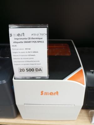 IMPRIMANTE ETIQUETTE CB TRANSFERT THERMIQUE SMART POS RP400H /T