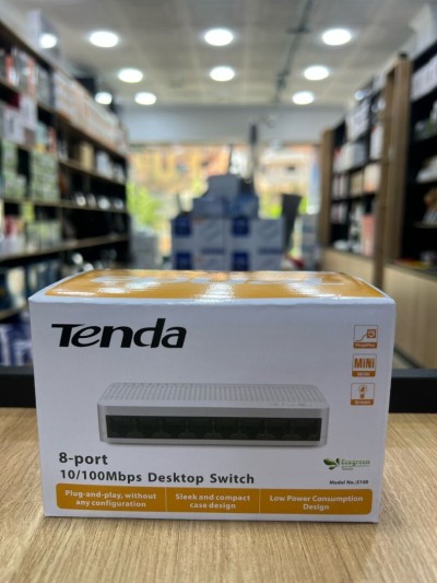 أجهزة-سويتش-s108v80-switch-tenda-8-ports-10100-non-manageabledesktop-المحمدية-الجزائر