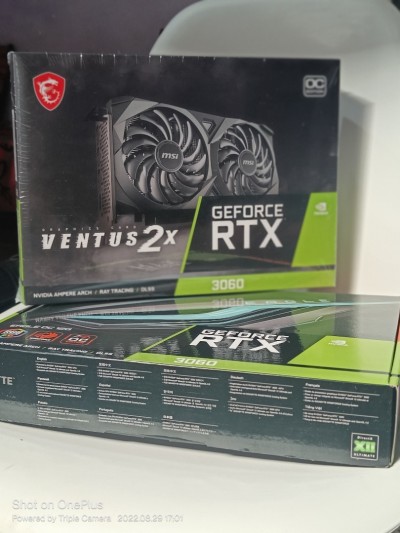 Msi ventus Rtx 3060 12GB 