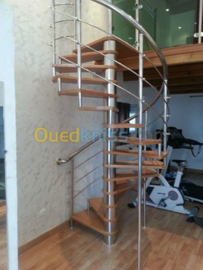 rampe escalier et garde corps en inox