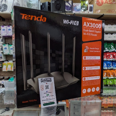 repeteur-wi-fi-tenda-tx12pro-ax3000-dual-band-gigabit-router-el-harrach-alger-algerie