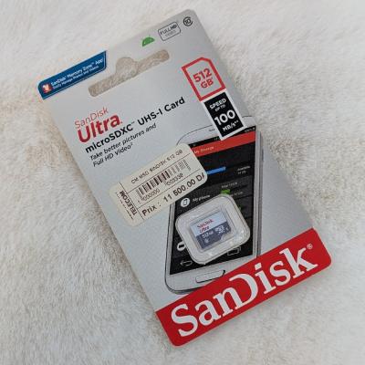 Carte Mémoire MicroSD Sandisk 512 GB Original