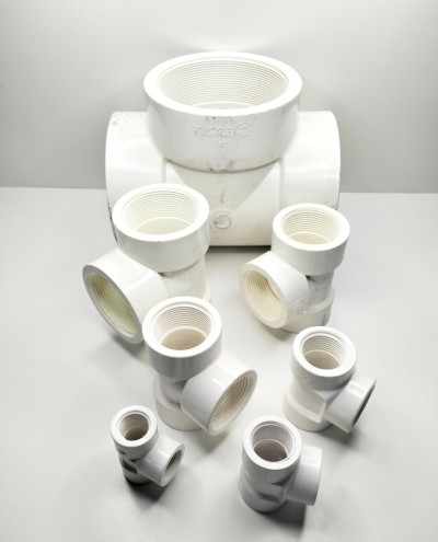 Tee fileté 1/2"  3/4"  1"  1-1/4"  1-1/2"  2" 2-1/2"  3"  4"