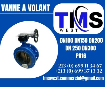 Vanne papillon a volant pn 16 