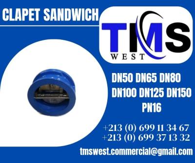 Clapet sandwich pn 16 