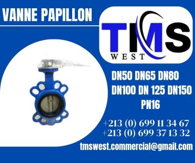 Vanne papillon sandwich pn 16 DN50 DN65 DN80 DN100 DN125 DN150