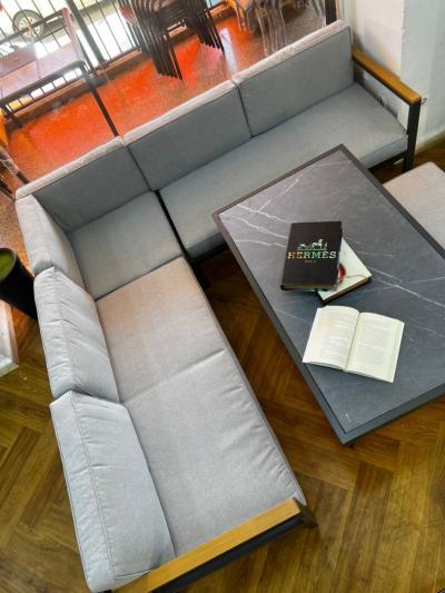 Salon d extérieur en aluminium