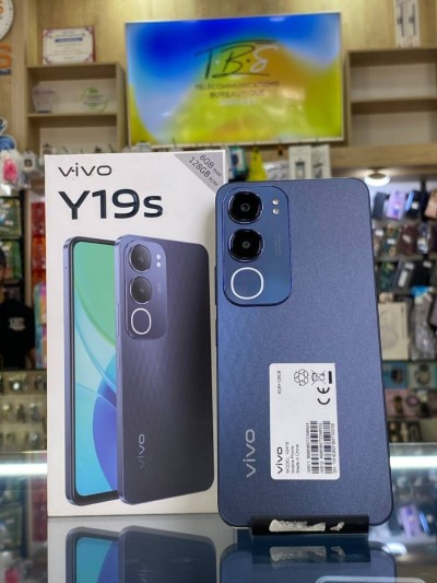 VIVO Y19S 6/128GB  (BLEU ET BLANC) 
