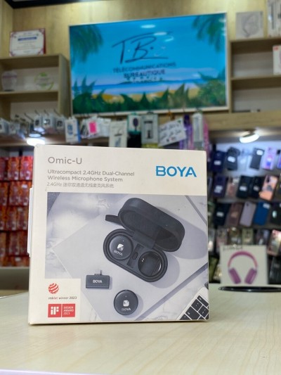 MIC BOYA omic-U DUAL CHANNEL