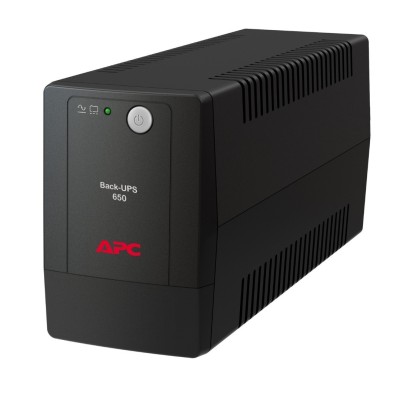 Onduleur Back-UPS APC 650 VA, 230 V, AVR, prises CEI