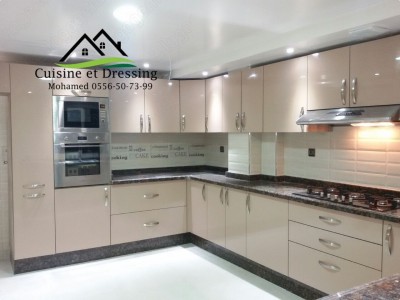 Cuisine Moderne en MDF-High Gloss