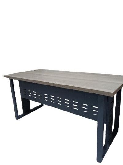 Bureau Minimaliste & Moderne en mélaminé structure métallique