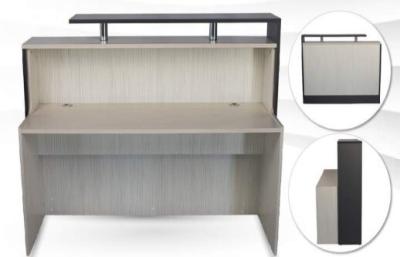 comptoir d'accueil moderne sans tiroirs 
