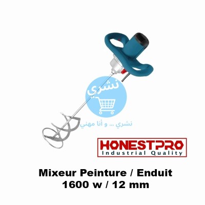 Mixeur peinture1600w 12mm Honestpro YAE2460