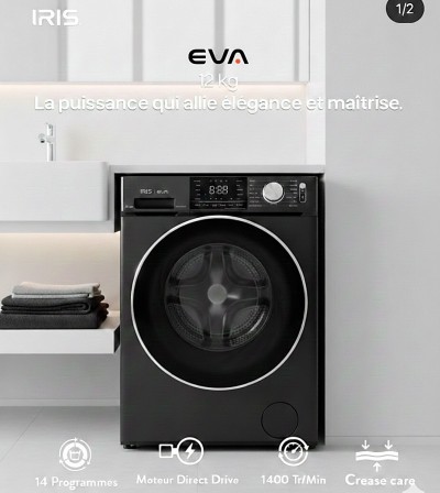 washing-machines-machine-a-laver-iris-eva-12-kg-grise-blida-algeria