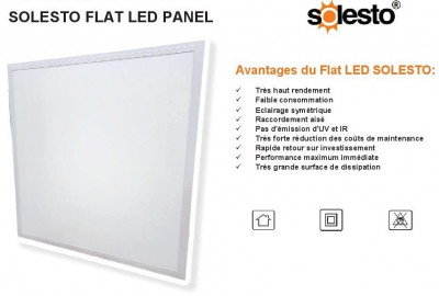 materiaux-de-construction-plafonnier-60x60-led-solesto-et-projecteur-smd-pixlam-douera-alger-algerie