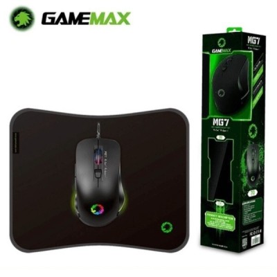 Souris Gaming GAMEMAX MG7 + Tapis de Soris 