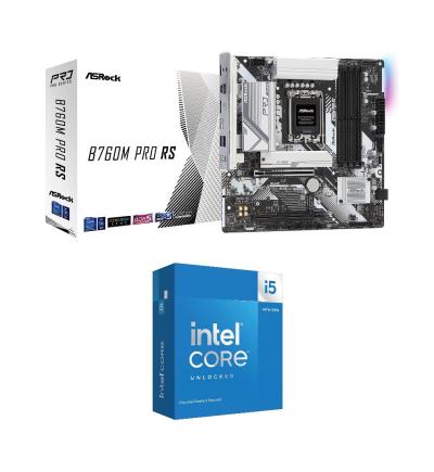 Asrock B760M Pro RS DDR5 + Intel I5 14600KF