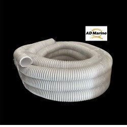 tuyau passe câbles moteur hors-bord  (blanc gris)