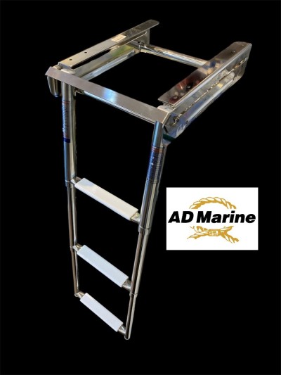 Echelle de bain télescopique à coulisse