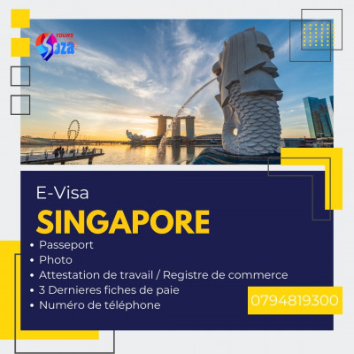 E-VISA SINGAPOUR 