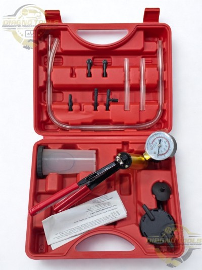 Kit de pompe à vide de purge de frein manuel pistolet à vide outils de test purge de frein