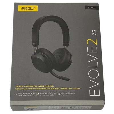Jabra Evolve2 75 UC Stereo - micro-casque sans fil