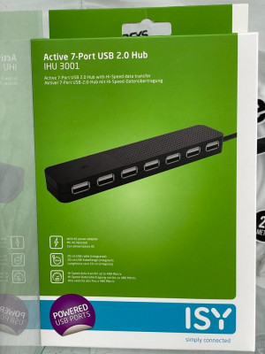HUB USB 2.0 ACTIVE 7-PORT 