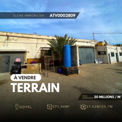 بيع أرض وهران قديل