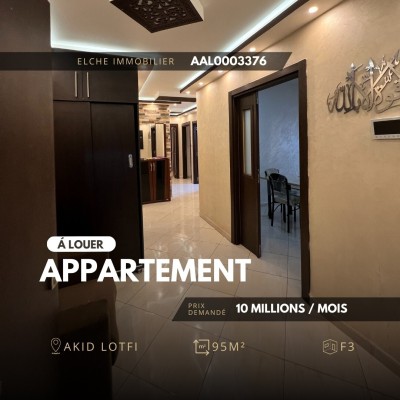 Location Appartement F3 Oran Bir el djir