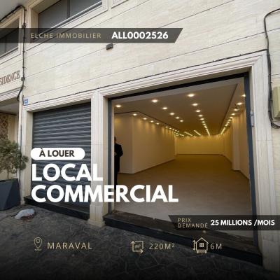 كراء محل وهران وهران