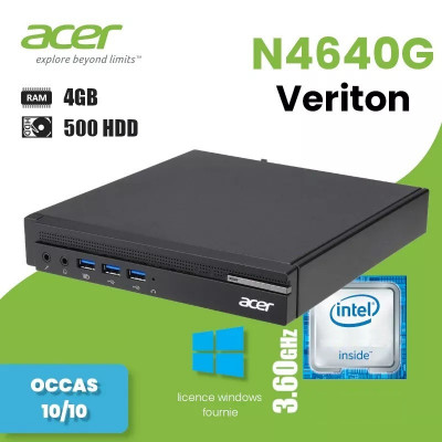UNITE ACER N4640G i3-6EME 4G/128G SSD M2