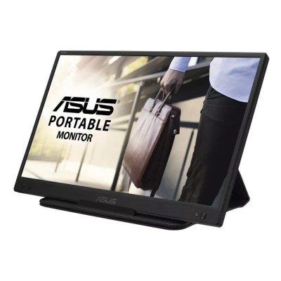 ECRAN ASUS 15.6" LED - ZenScreen MB166C - 5 ms - 16/9 - Dalle IPS - USB-C - Etui/Support - Noir